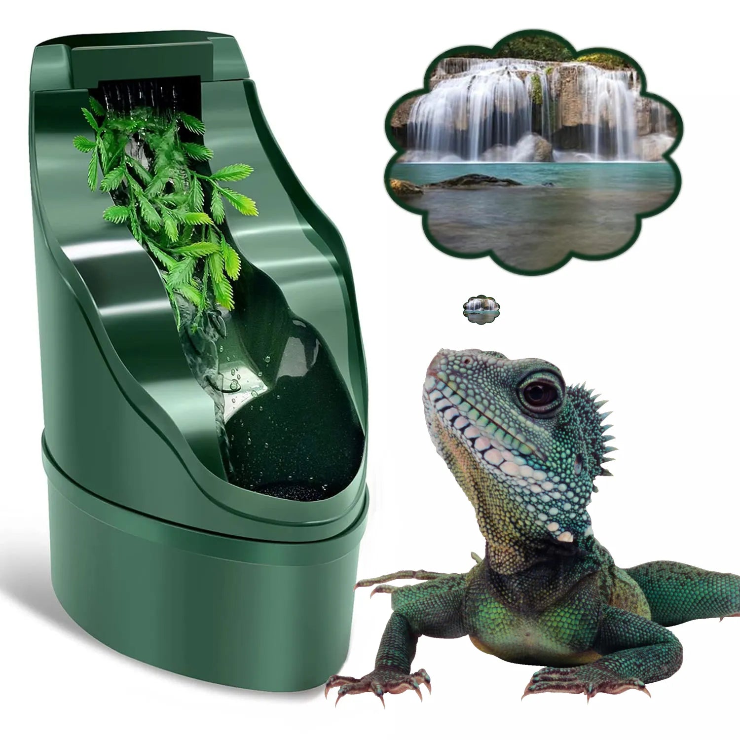 Reptile Drinking Fountain Water Dripper